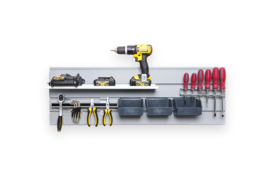 Un sistem de depozitare<br /> de perete, conceput special<br /> pentru nevoile dvs.